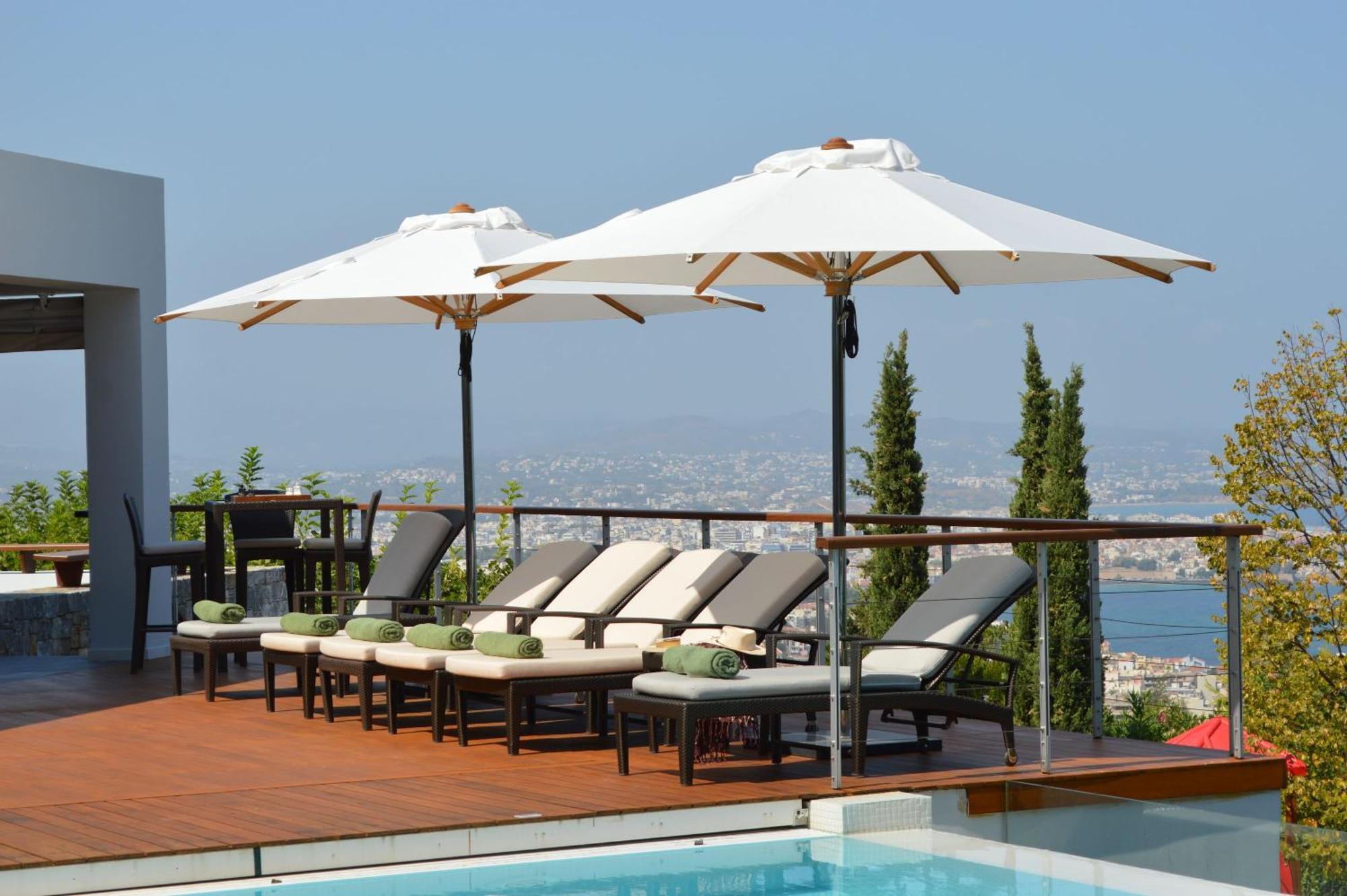 Villa Terra Creta Luxury Retreat And Spa Ханя Екстериор снимка